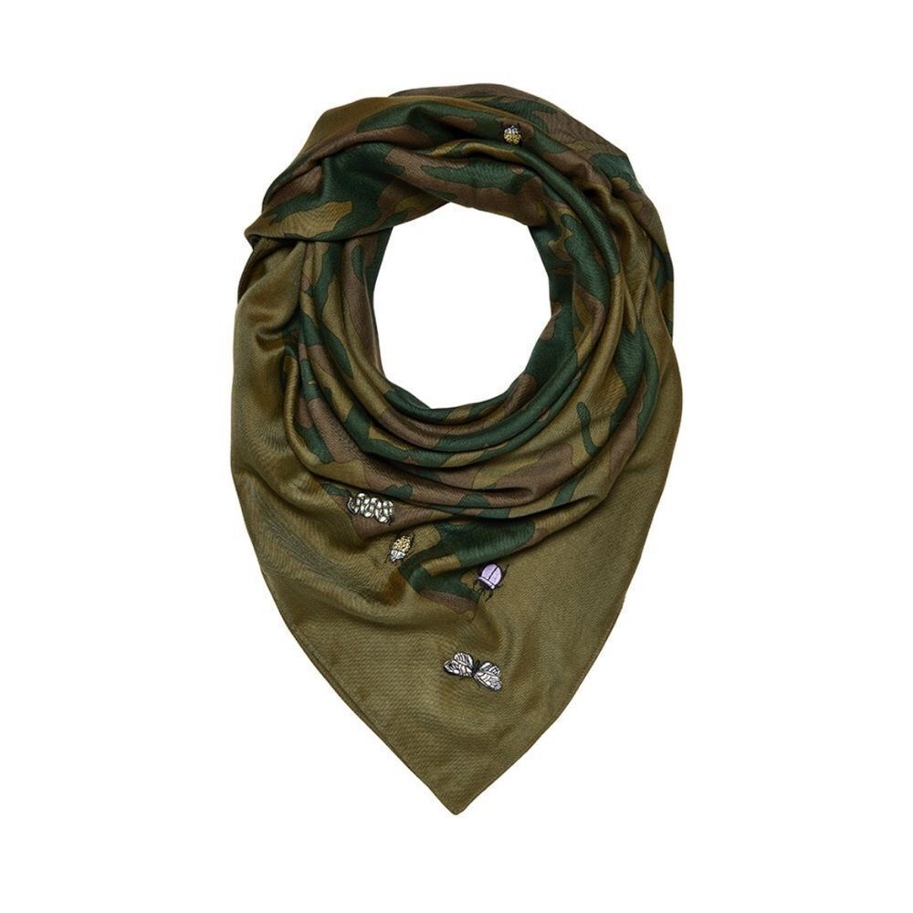 India Hicks Fortune Camo Scarf